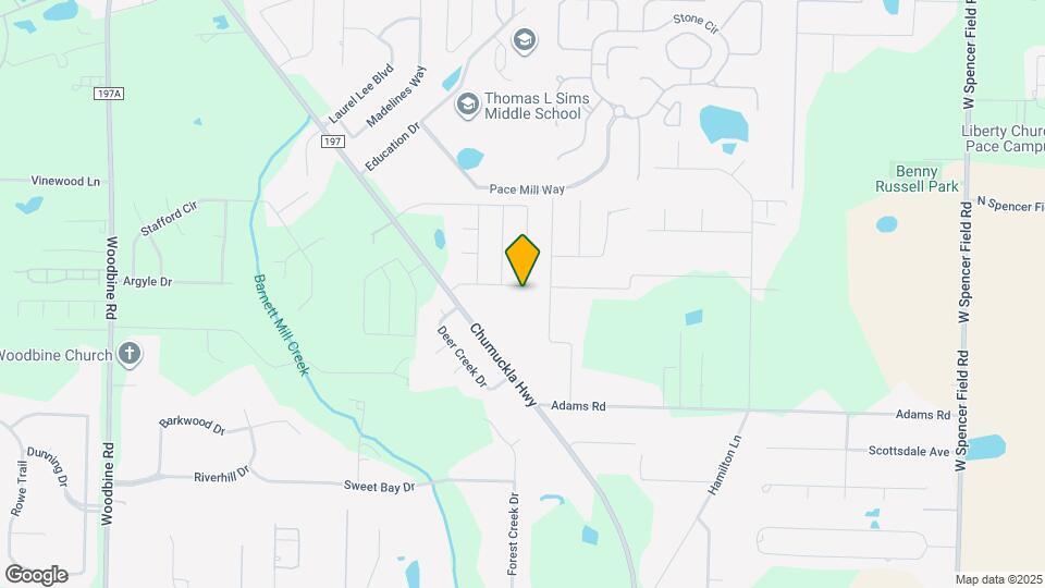 3846 Hawks Landing Cir Map and Location Details