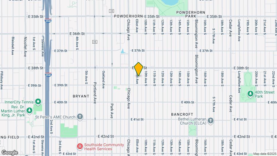 3833 Elliot Ave Map and Location Details