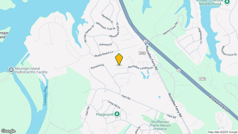 2619 Rozzelles Landing Dr Map and Location Details