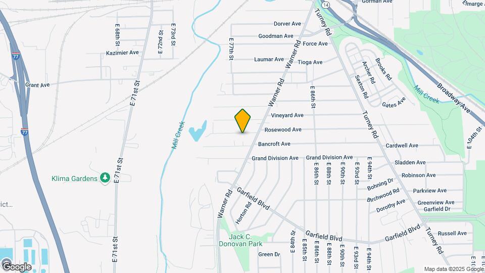 7906 Rosewood Ave Mapa y Detalles de la Ubicación