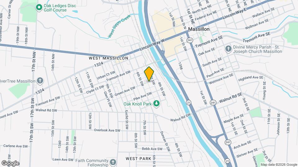 519 Green Ave SW Mapa y Detalles de la Ubicación