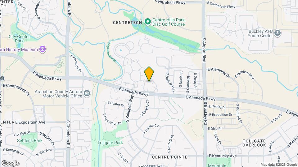 467 S Memphis Way Map and Location Details