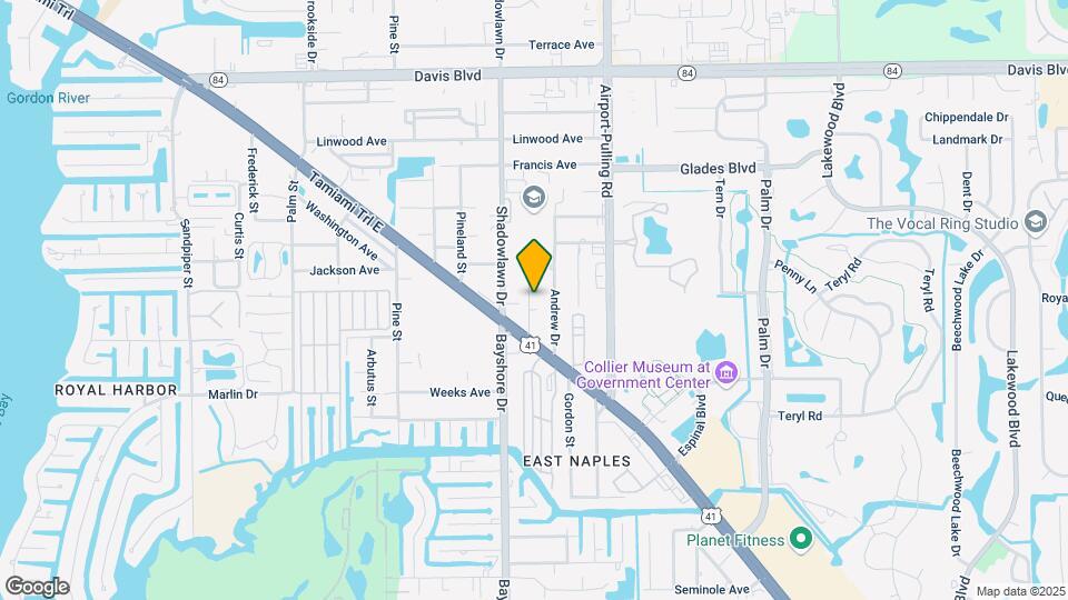 2495 Bayside St, Unit B Mapa y Detalles de la Ubicación