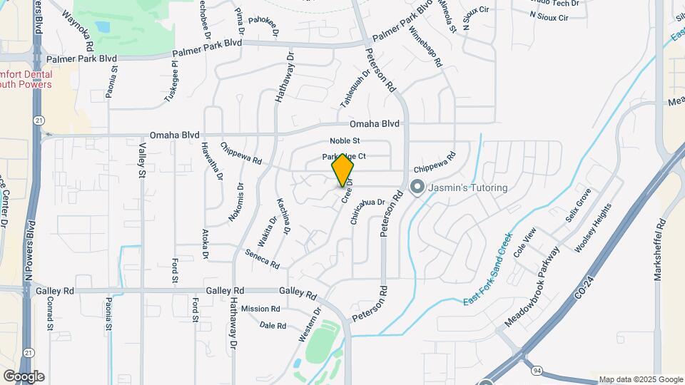 1335 Soaring Eagle Dr Map and Location Details