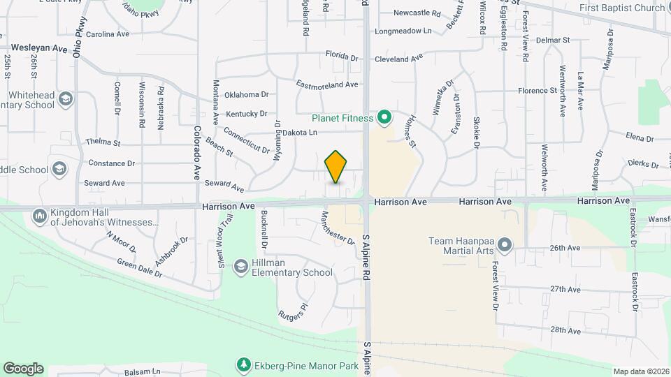 Harrison Beach Apartments Mapa y Detalles de la Ubicación