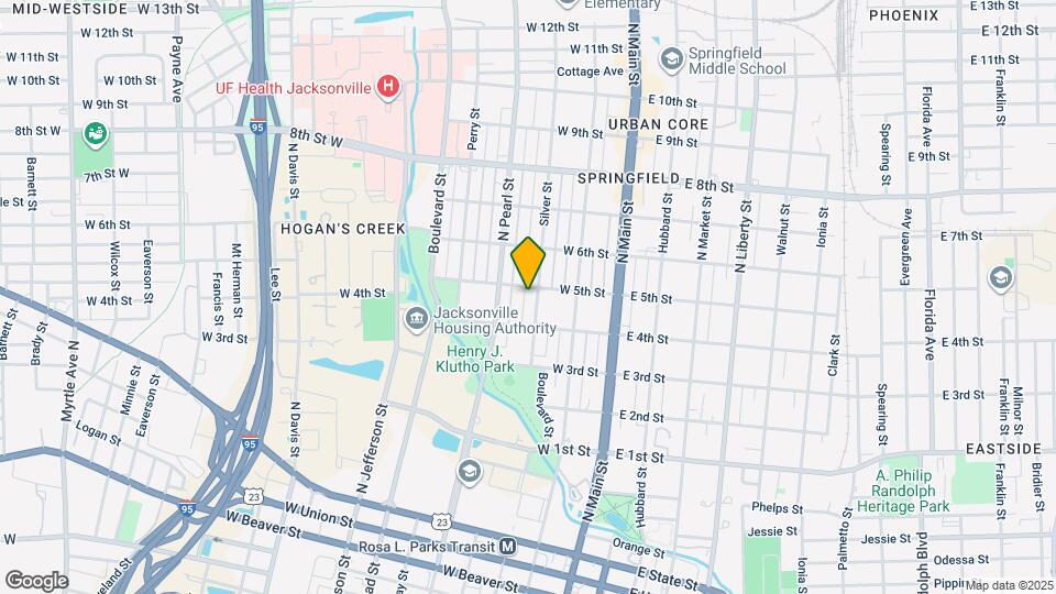 1446 Silver St Map and Location Details