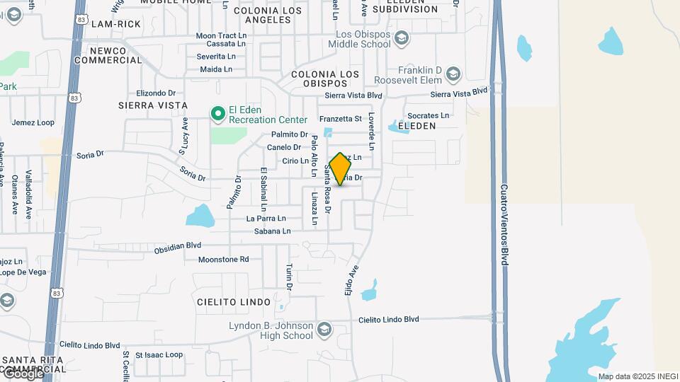 2811 Lavanda Dr Map and Location Details
