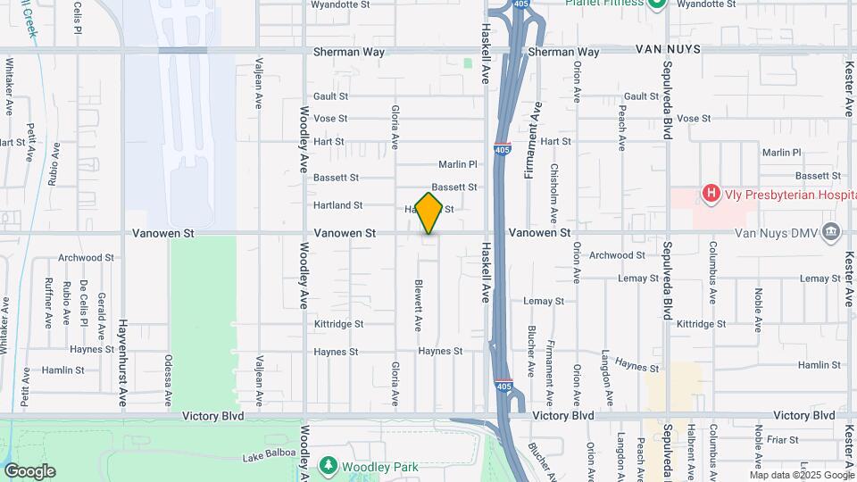 15810 Vanowen St, Unit 2 br Mapa y Detalles de la Ubicación