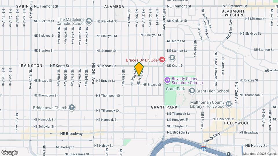 2543 NE 31st Ave Map and Location Details