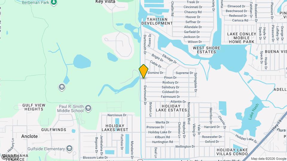 1649 Dartmouth Dr Map and Location Details