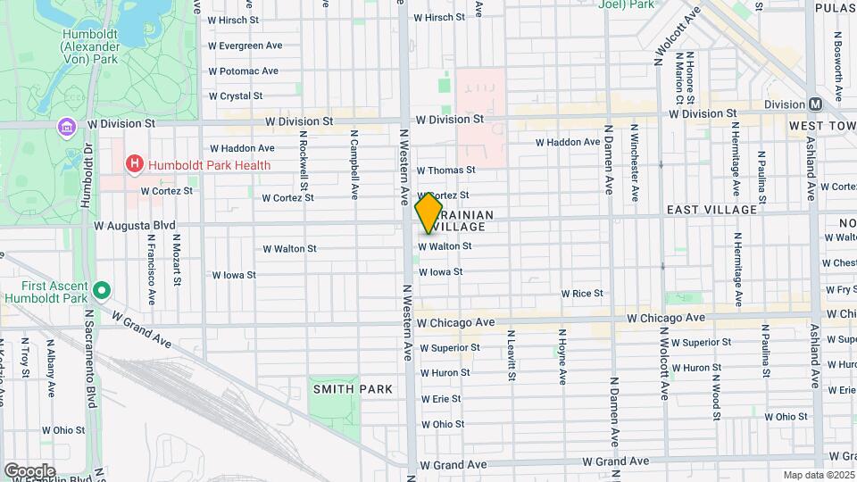 2336 W Walton St Map and Location Details