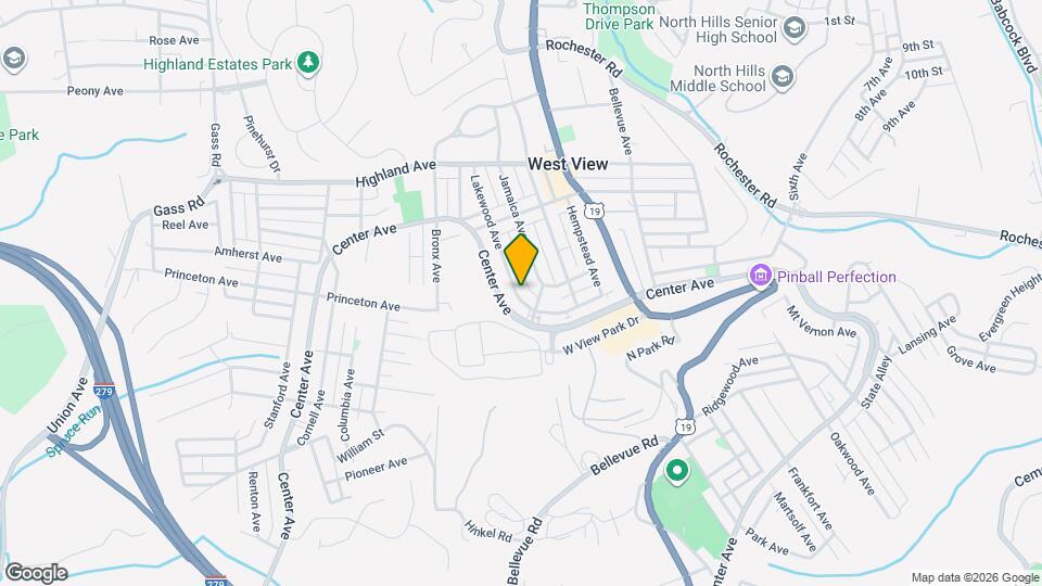 118 Lakewood Ave Map and Location Details