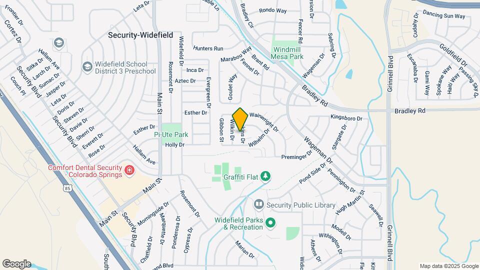 5070 Hopkins Dr Map and Location Details