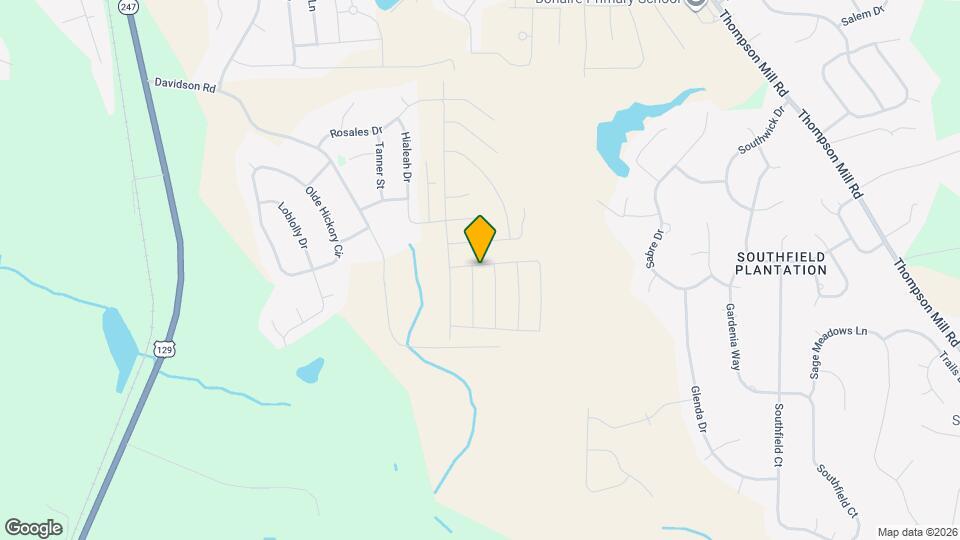 601 Jeffery Thomas Dr Mapa y Detalles de la Ubicación