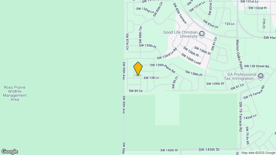 8881 SW 138 Ln Map and Location Details