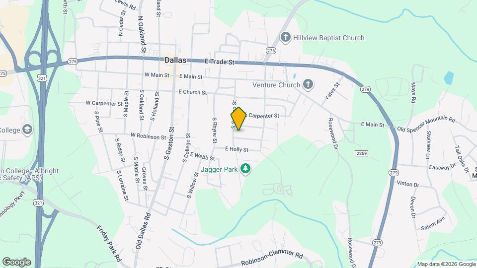 504 E Robinson St Map and Location Details