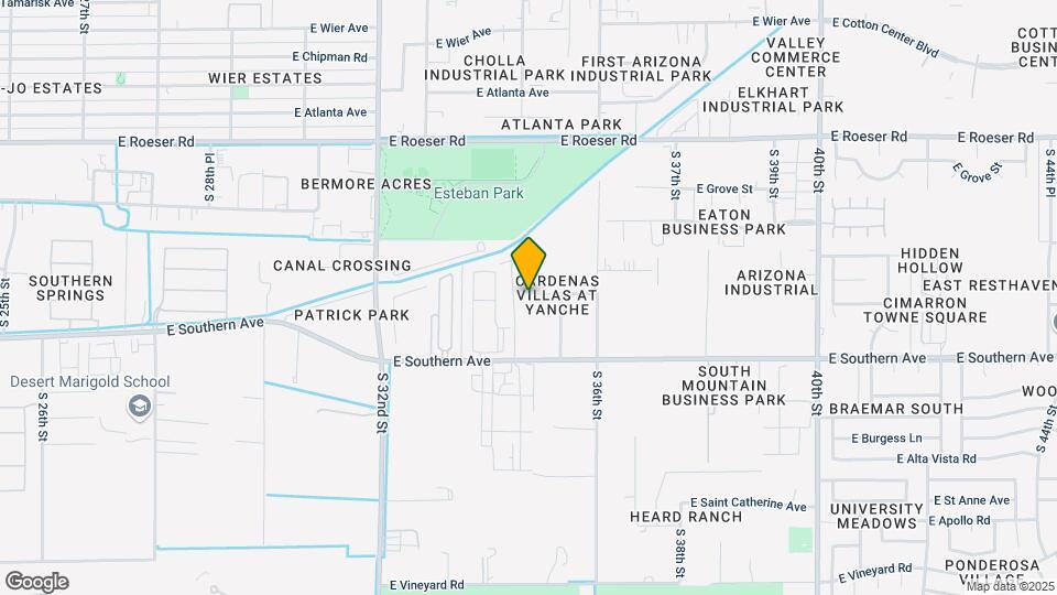 3425 E Wayland Dr Map and Location Details