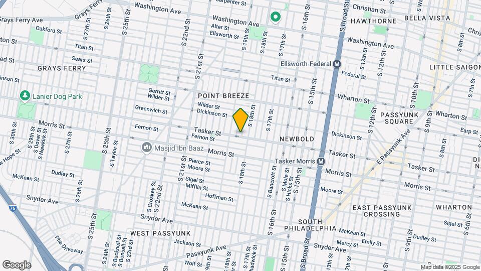 1815 Tasker St Map and Location Details