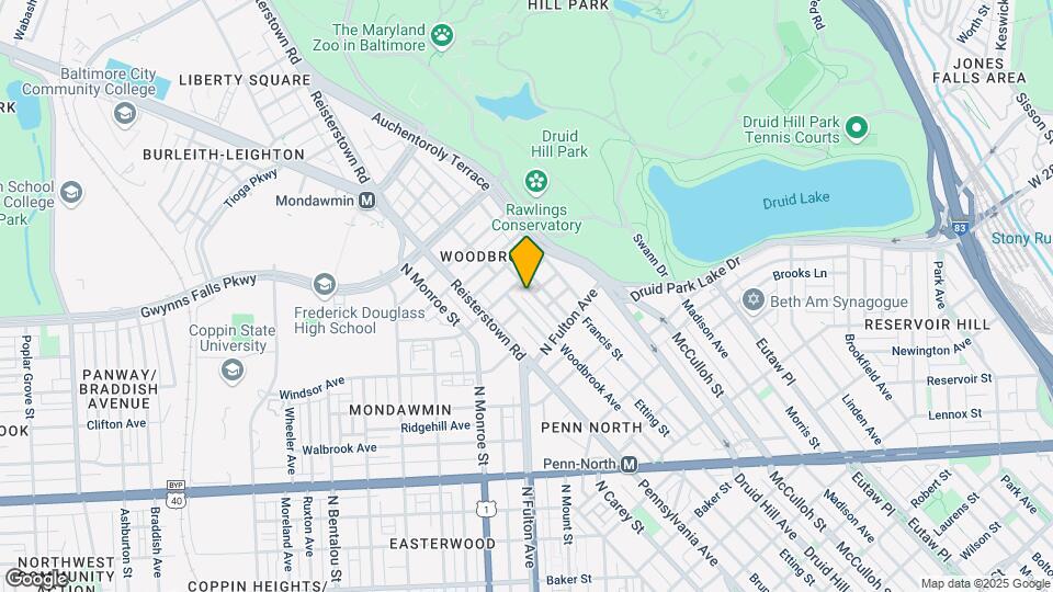 2824 Parkwood Ave Map and Location Details