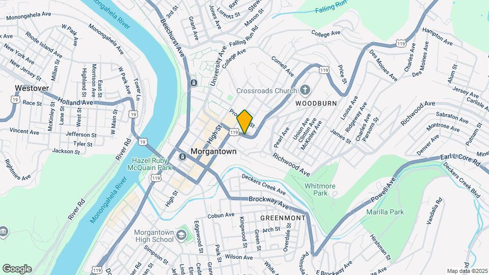 334 Willey St Map and Location Details