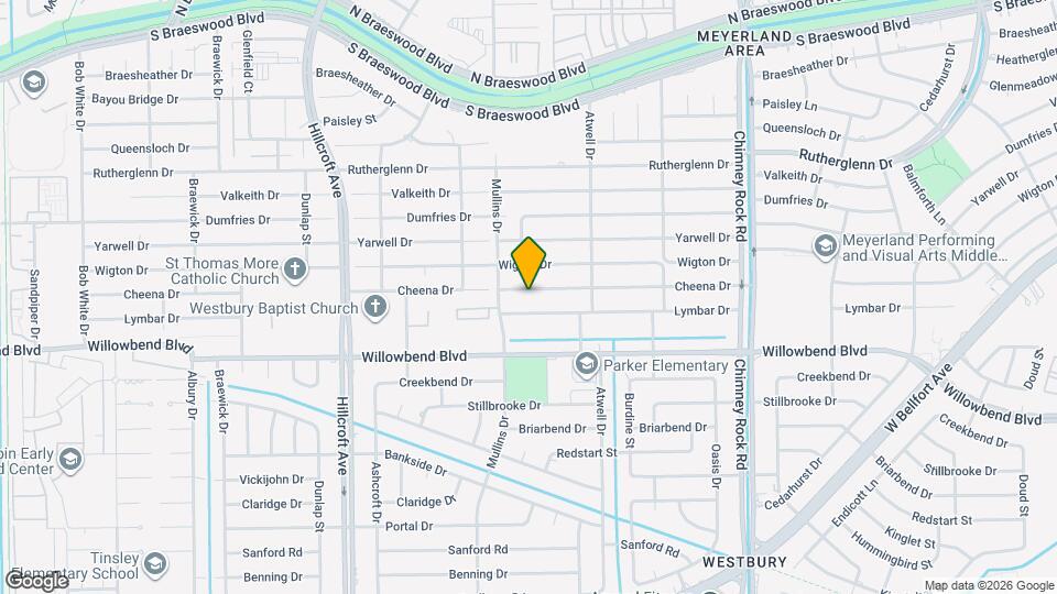 5643 Cheena Dr Map and Location Details