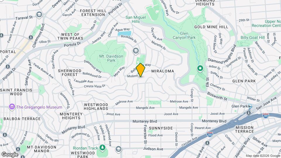 134 Stanford Heights Ave Map and Location Details