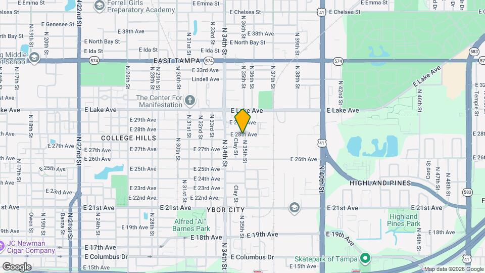 3510 N 35th St Mapa y Detalles de la Ubicación