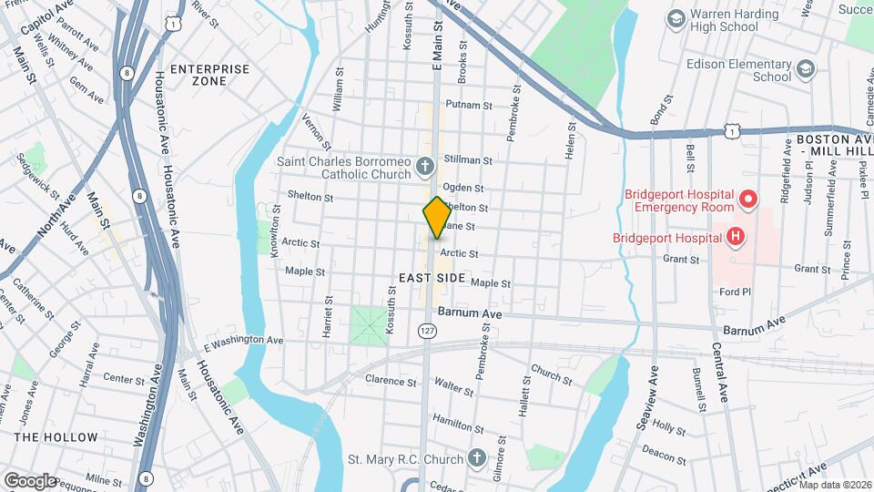 1070 Main St Map and Location Details