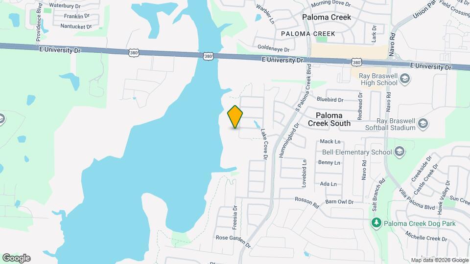 604 Shoreline Ridge Dr Map and Location Details