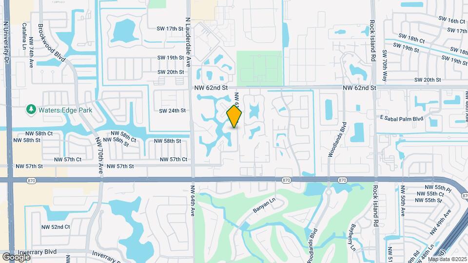 5901 NW 61st Ave Map and Location Details