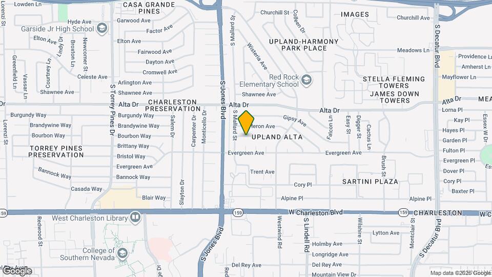 5901 Idle Ave Map and Location Details