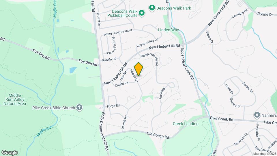 104 Chadd Rd Map and Location Details