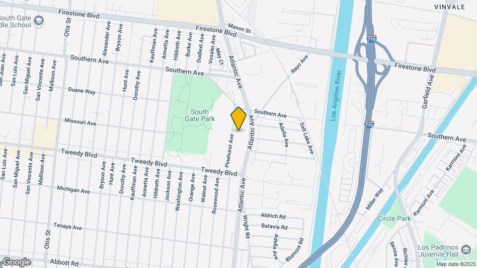 9624 Pinehurst Ave Mapa y Detalles de la Ubicación