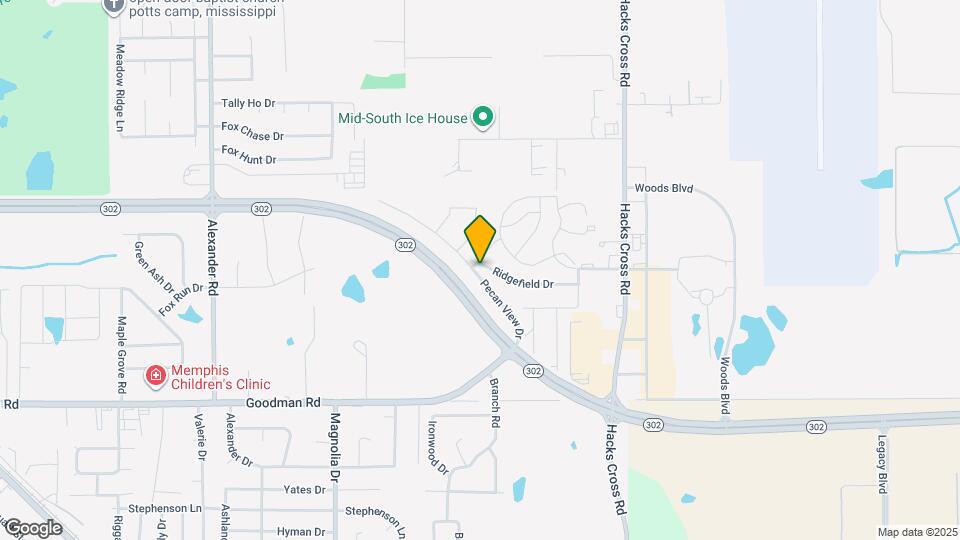 10696 Pecan View Dr Map and Location Details