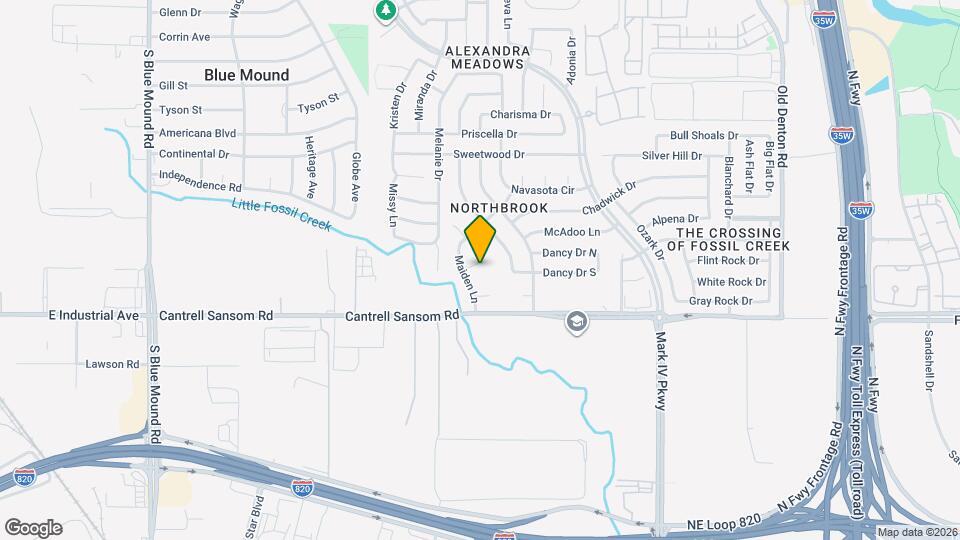 2308 Tallowood Ct Mapa y Detalles de la Ubicación