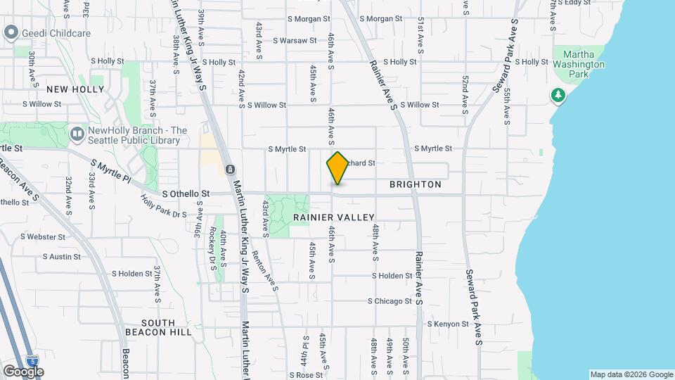 4600 S Othello St, Unit B Map and Location Details