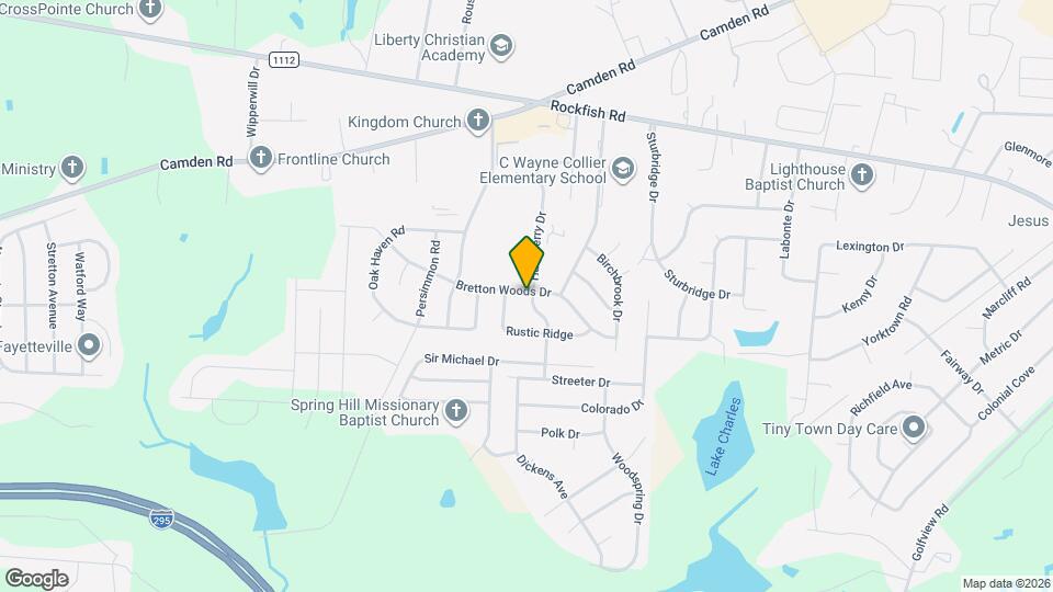 6301 Bretton Woods Dr Map and Location Details