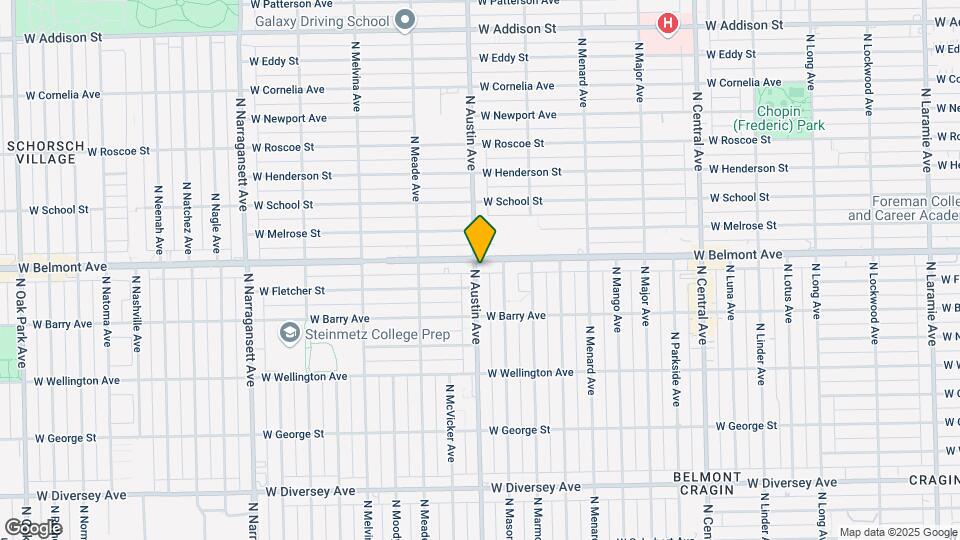711 W Belmont Ave Map and Location Details