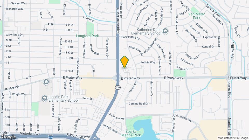 888 Mesa Ridge Dr Mapa y Detalles de la Ubicación
