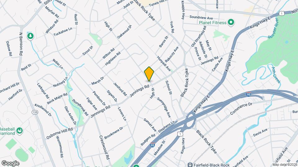 680 Jennings Rd Map and Location Details