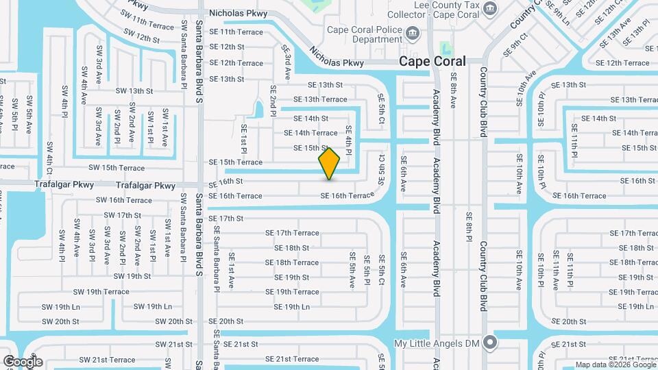 408 SE 16th St Map and Location Details