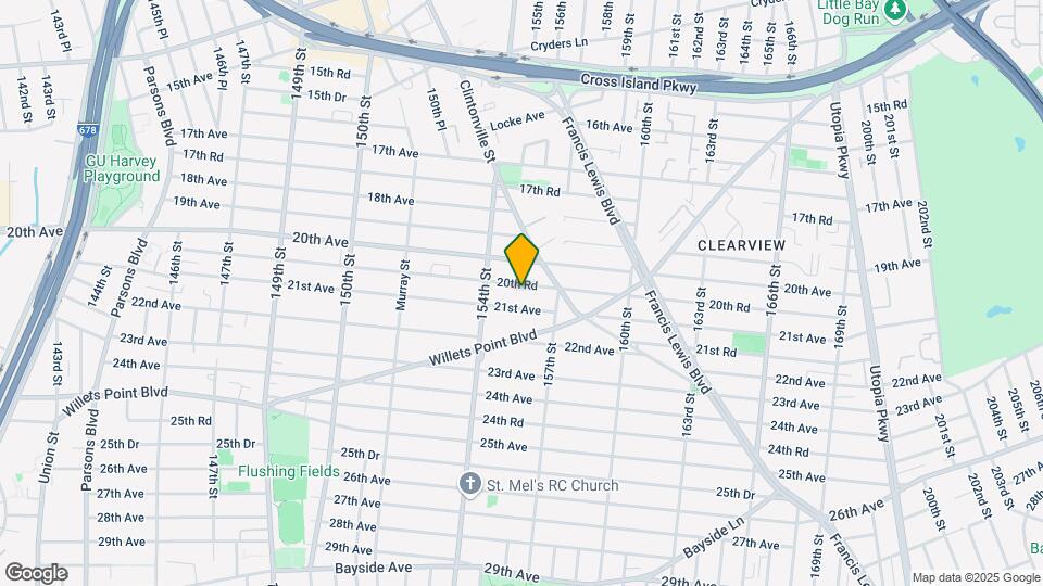 154-36 20th Rd Map and Location Details