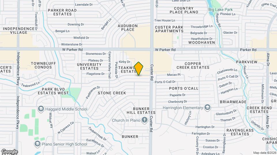 2126 Teakwood Ln Map and Location Details