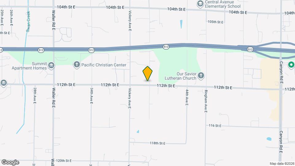 11124-11124 1/2 E. 40th A Mapa y Detalles de la Ubicación