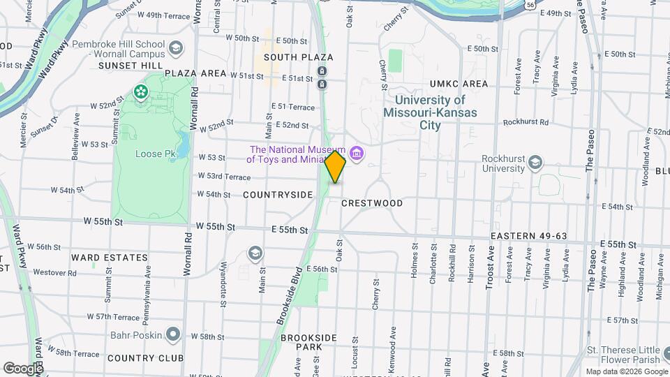 5330 Oak St Map and Location Details