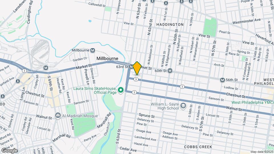 6219 Chestnut St Map and Location Details