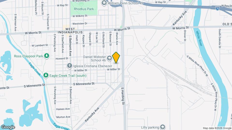 1450 Blaine Ave Map and Location Details