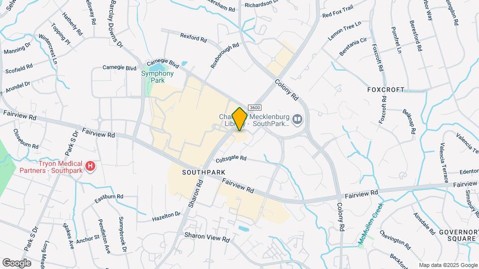 4425 Sharon Rd, Unit 2A Map and Location Details