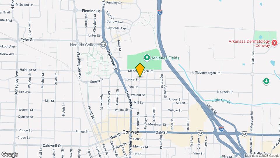 770 Spruce St Map and Location Details