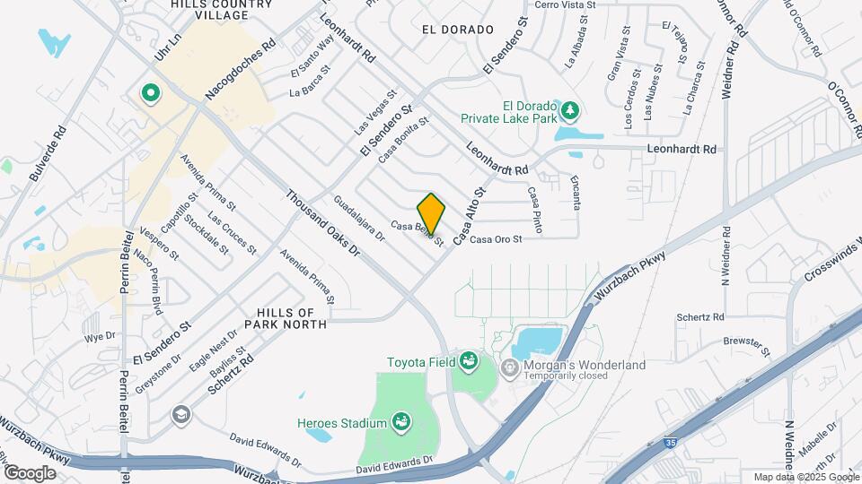 4838 Casa Bello St Map and Location Details